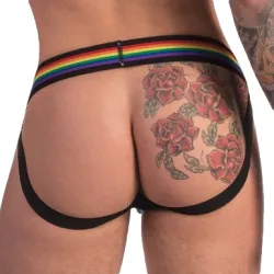 Barcode Berlin Jockstrap Barcode Pride rouge